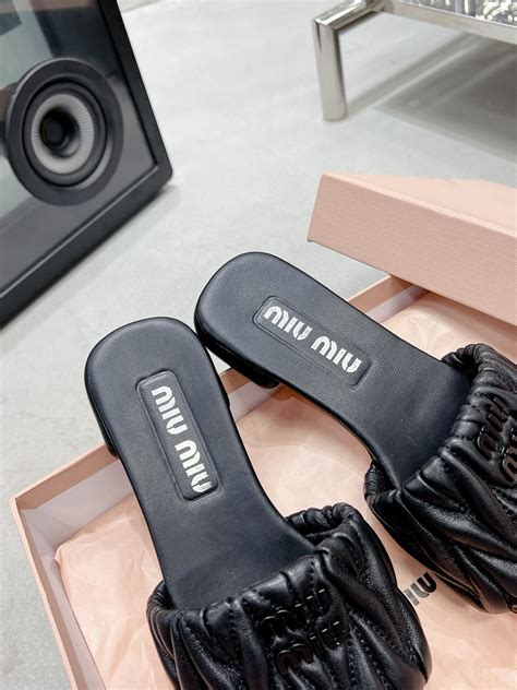 miu miu replica slides|miu michael prada.